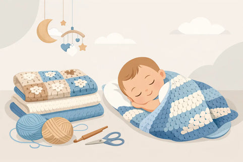 Copertina neonato crochet cotone: come sceglierla