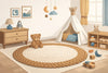 Tappeto intrecciato cameretta bambino: come sceglierlo
