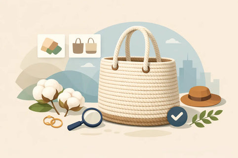 Borsa in corda di cotone: come sceglierla