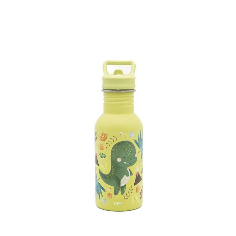 Borraccia in acciaio inox da 500ml - Cracky il dinosauro