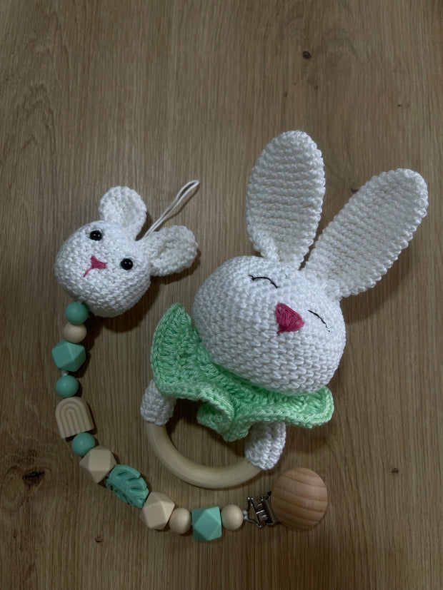 Set regalo nascita coniglietto