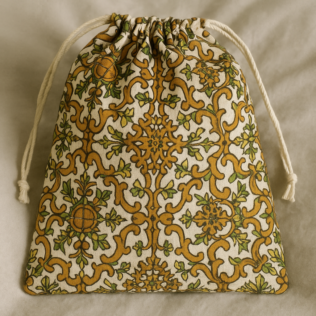 Maiolica arancio- sacchetto interno coffa