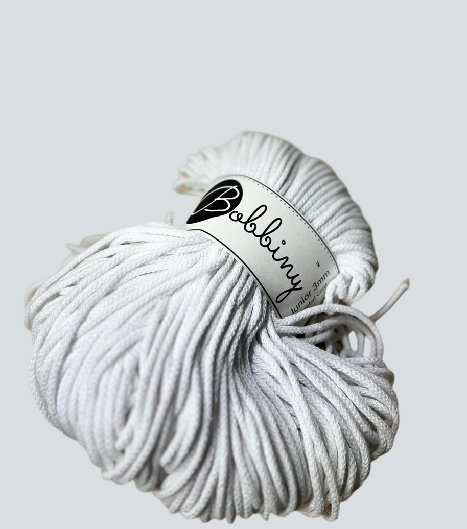 Junior cotton cords 3 mm - braided cord