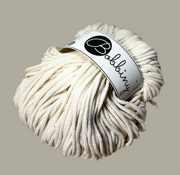 Junior cotton cords 3 mm - braided cord