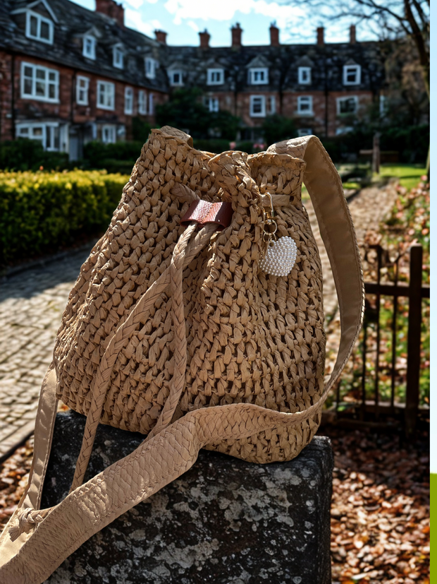 Looma Rafia Bag