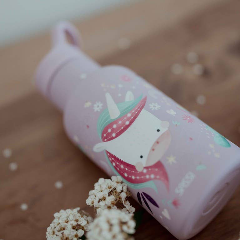 Borraccia Termica In Acciaio Inox Da 350 ml-Unicorno Sparkly