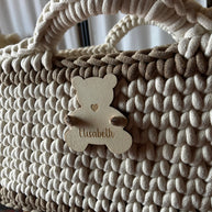 Baby Mosè Basket - Culle artigianali all'uncinetto