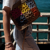 Flora Rafia Bag