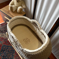 Baby Mosè Basket - Culle artigianali all'uncinetto