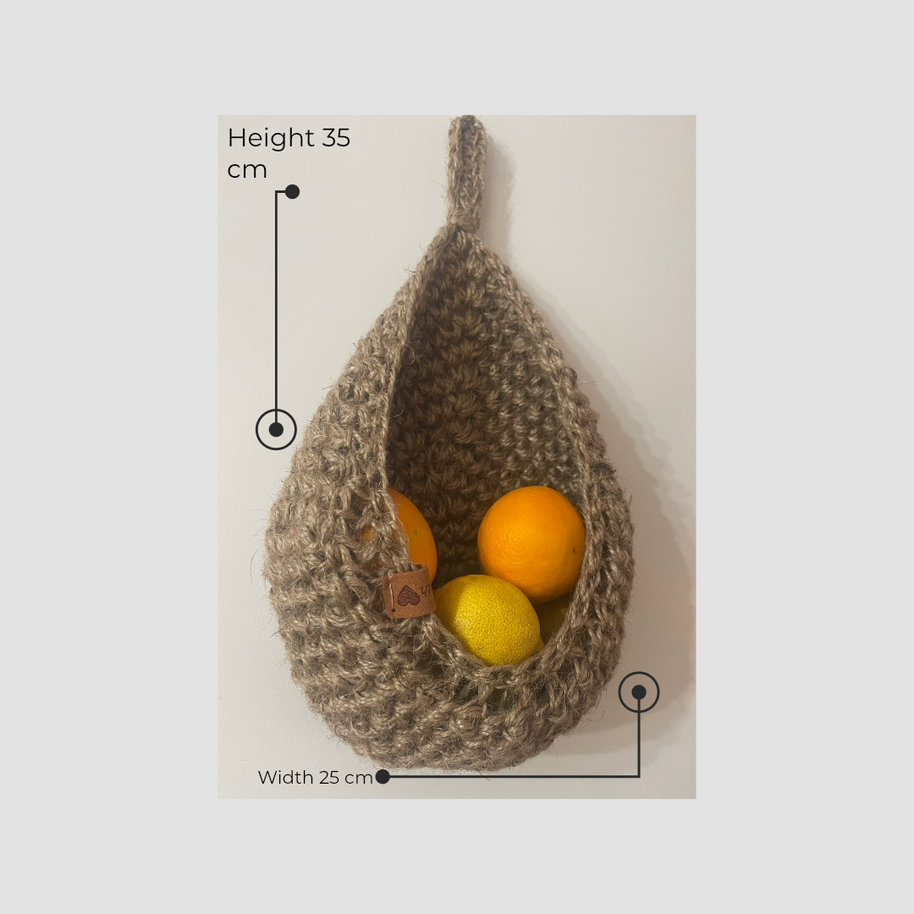 Hanging Basket in Juta