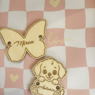 Targhette in legno personalizzate