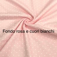 Catenella ciuccio in cotone personalizzata