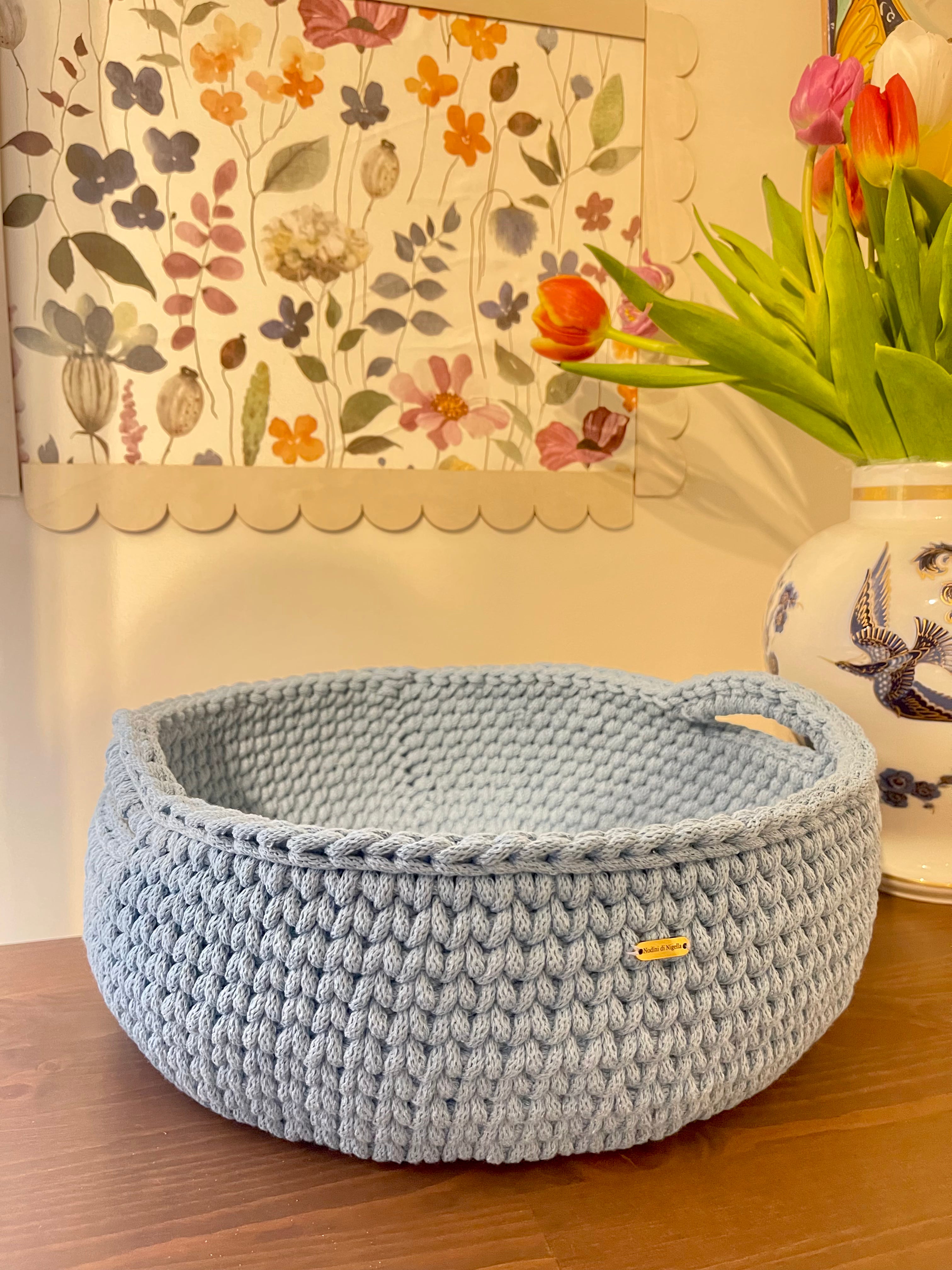 Cesto neonato tondo