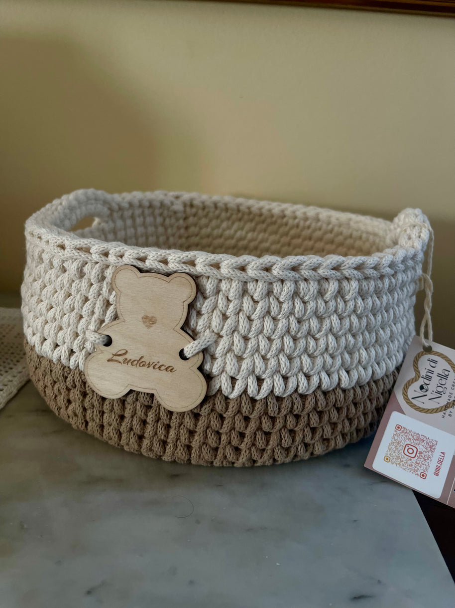 Cesto neonato tondo