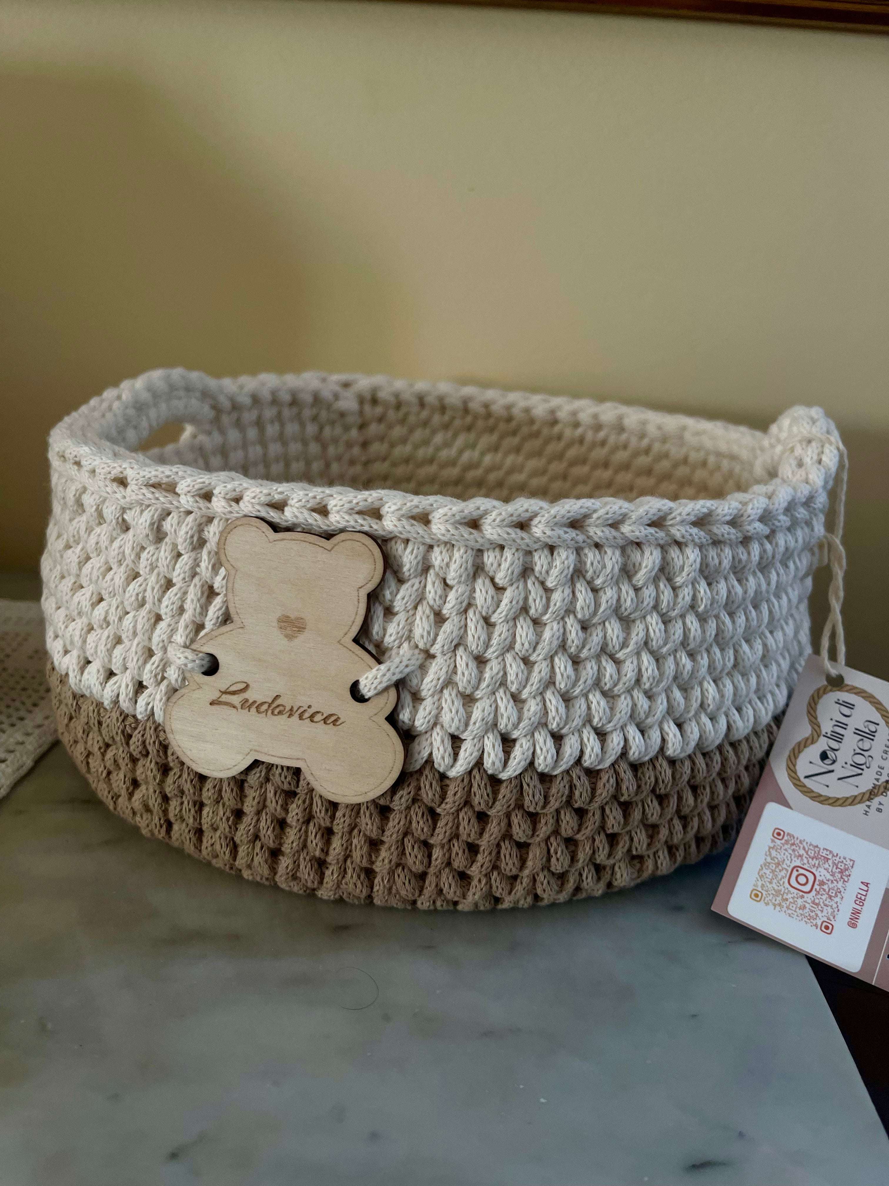 Cesto neonato tondo