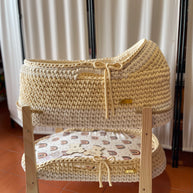 Baby Mosè Basket - Handmade Crochet Cradles