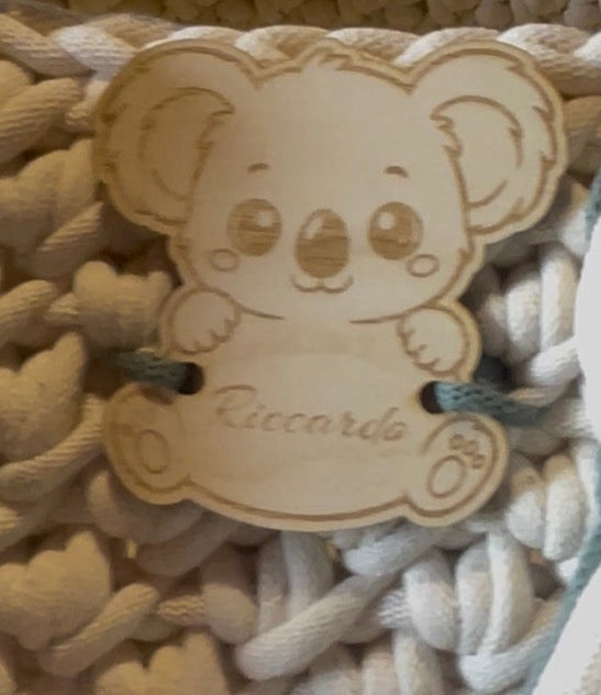 Targhette in legno personalizzate