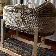 Baby Mosè Basket - Handmade Crochet Cradles