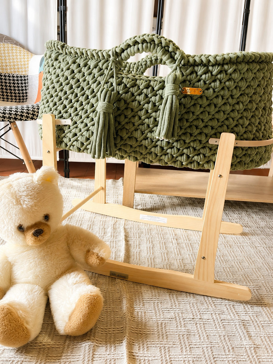 Baby Mosè Basket - Culle realizzate  all'uncinetto