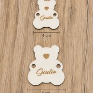 Targhette in legno personalizzate
