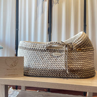 Baby Mosè Basket - Culle realizzate  all'uncinetto
