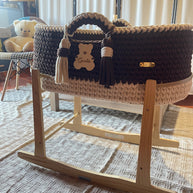 Baby Mosè Basket - Culle realizzate  all'uncinetto