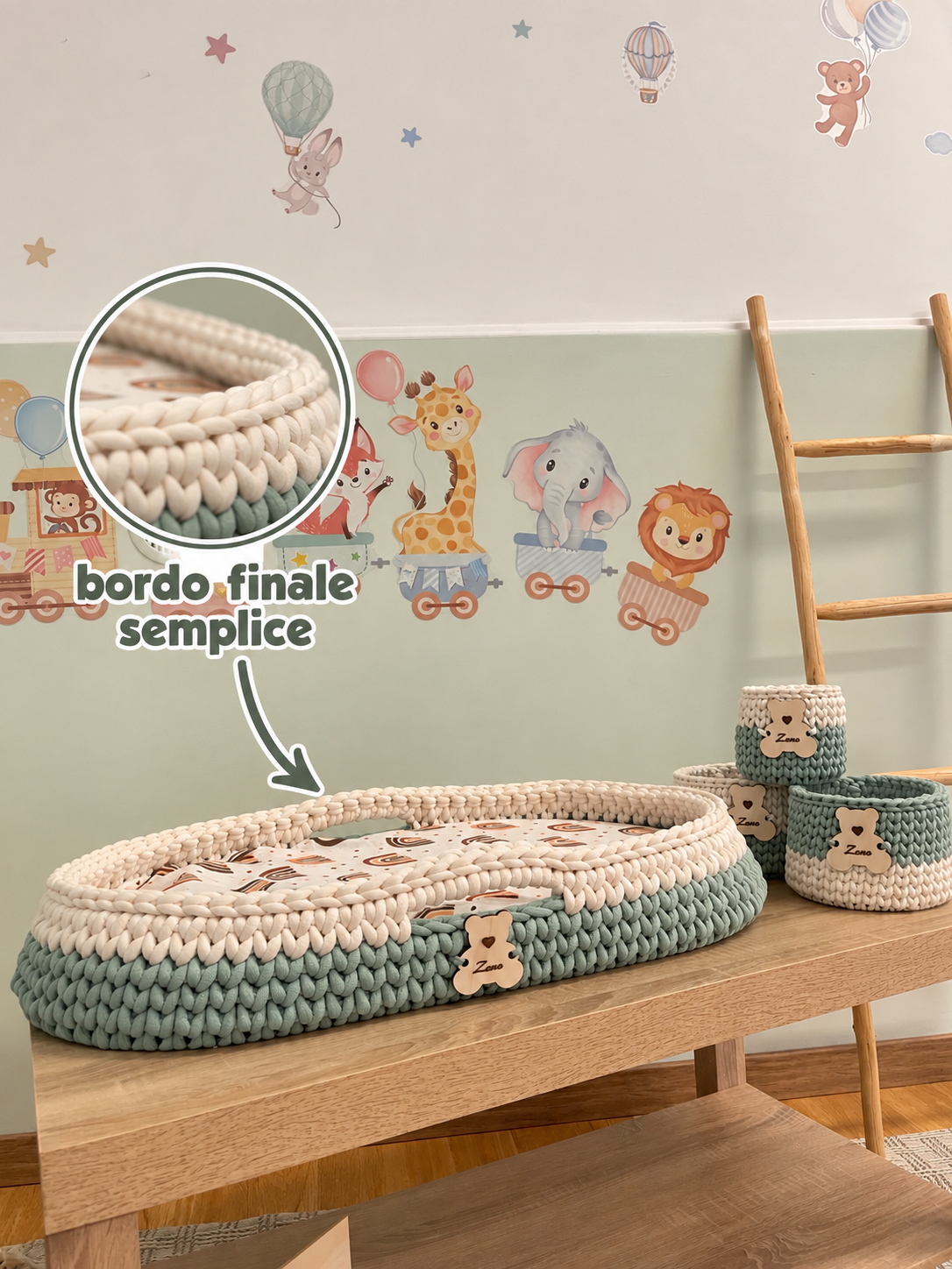 Fasciatoio baby Moses basket