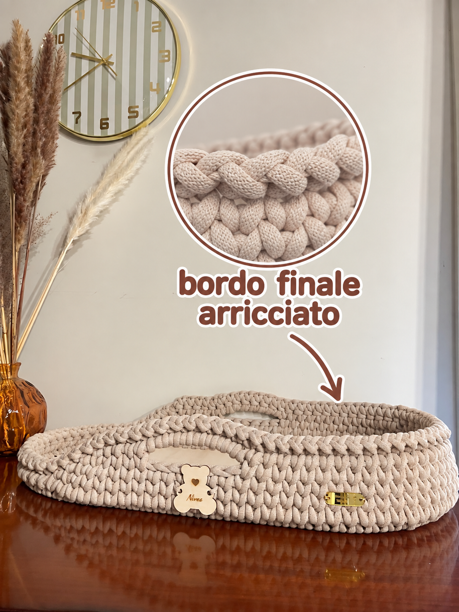 Fasciatoio baby Moses basket