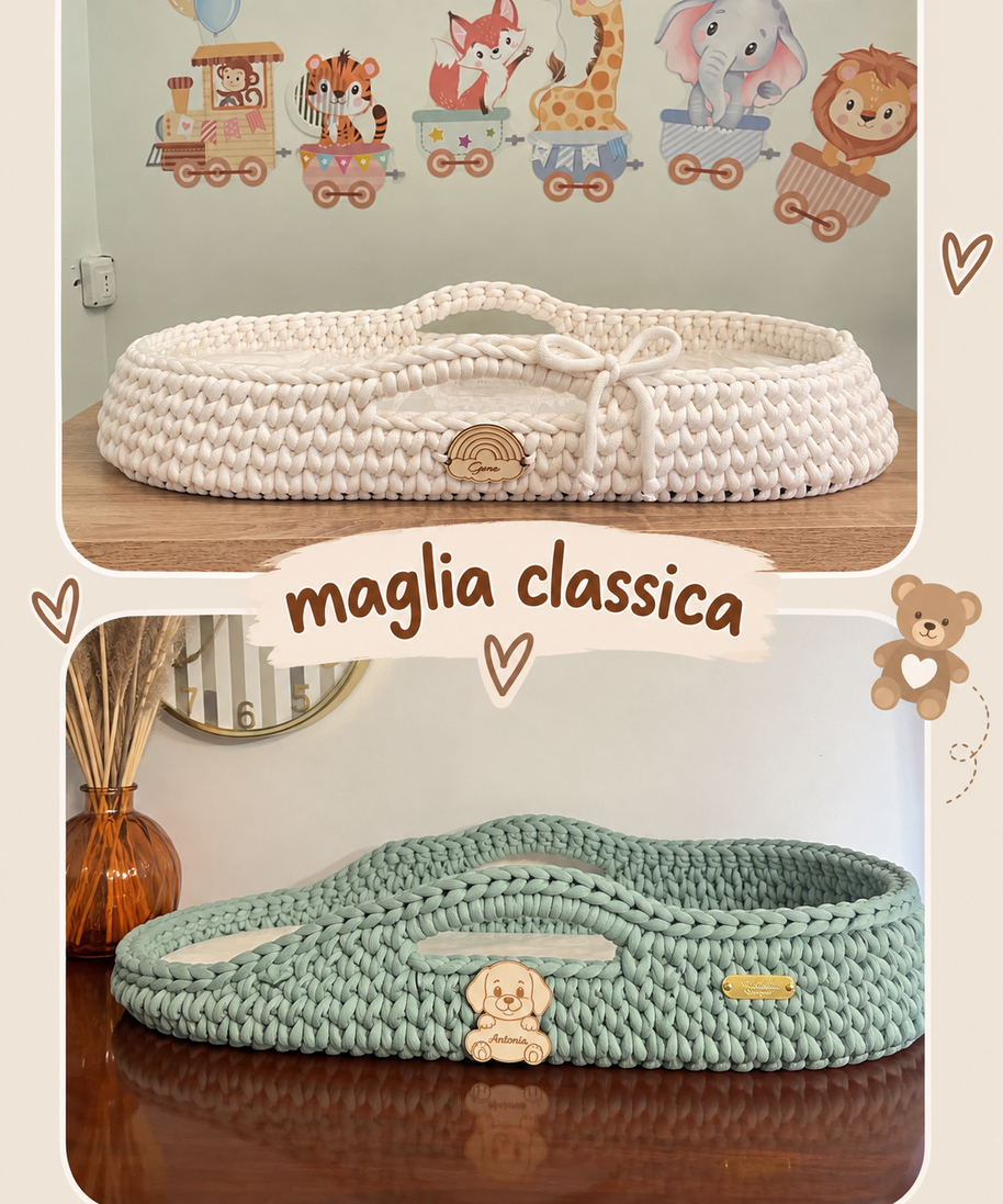 Fasciatoio baby Moses basket