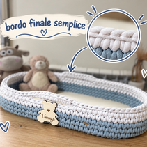 Fasciatoio baby Moses basket
