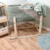 Baby Mosè Basket - Culle artigianali all'uncinetto