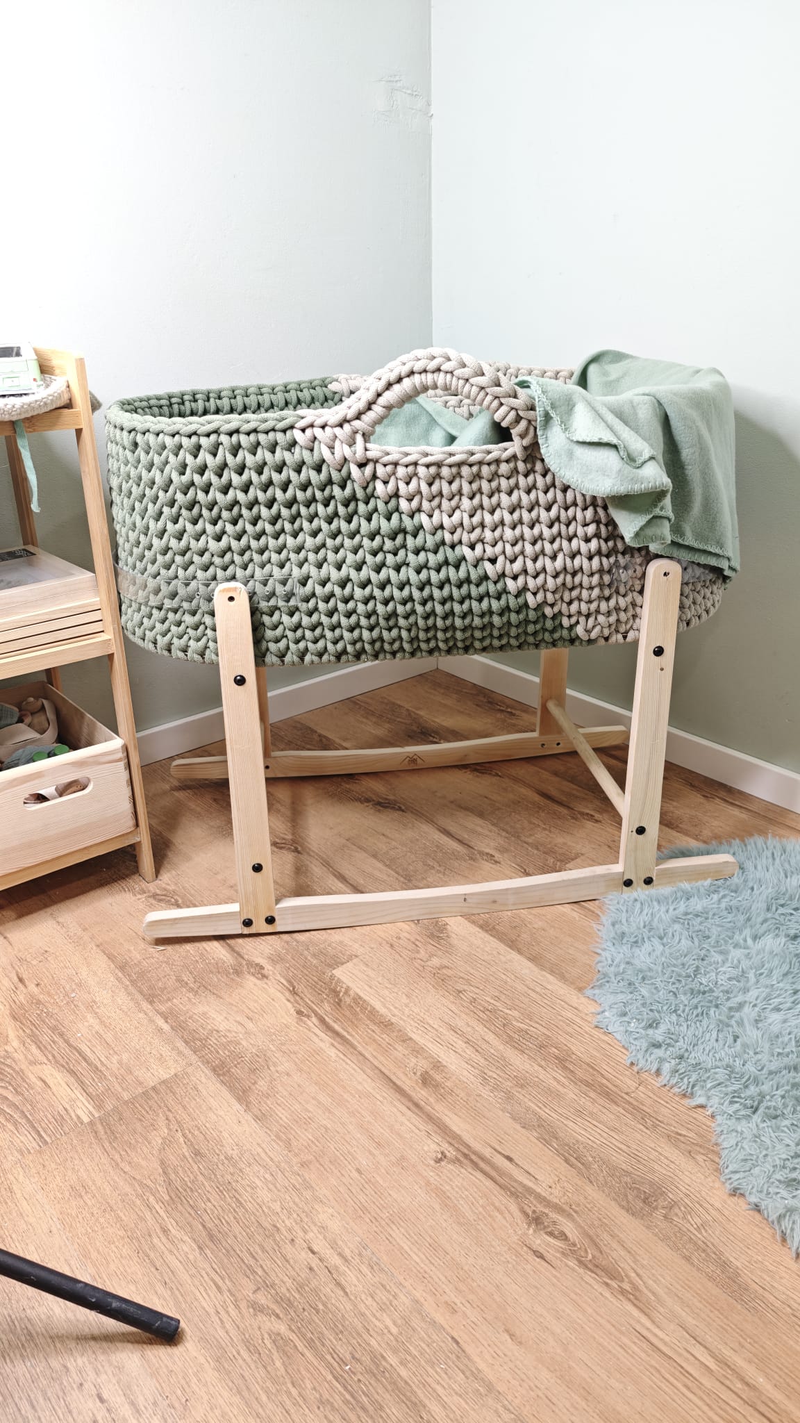 Baby Mosè Basket - Culle artigianali all'uncinetto