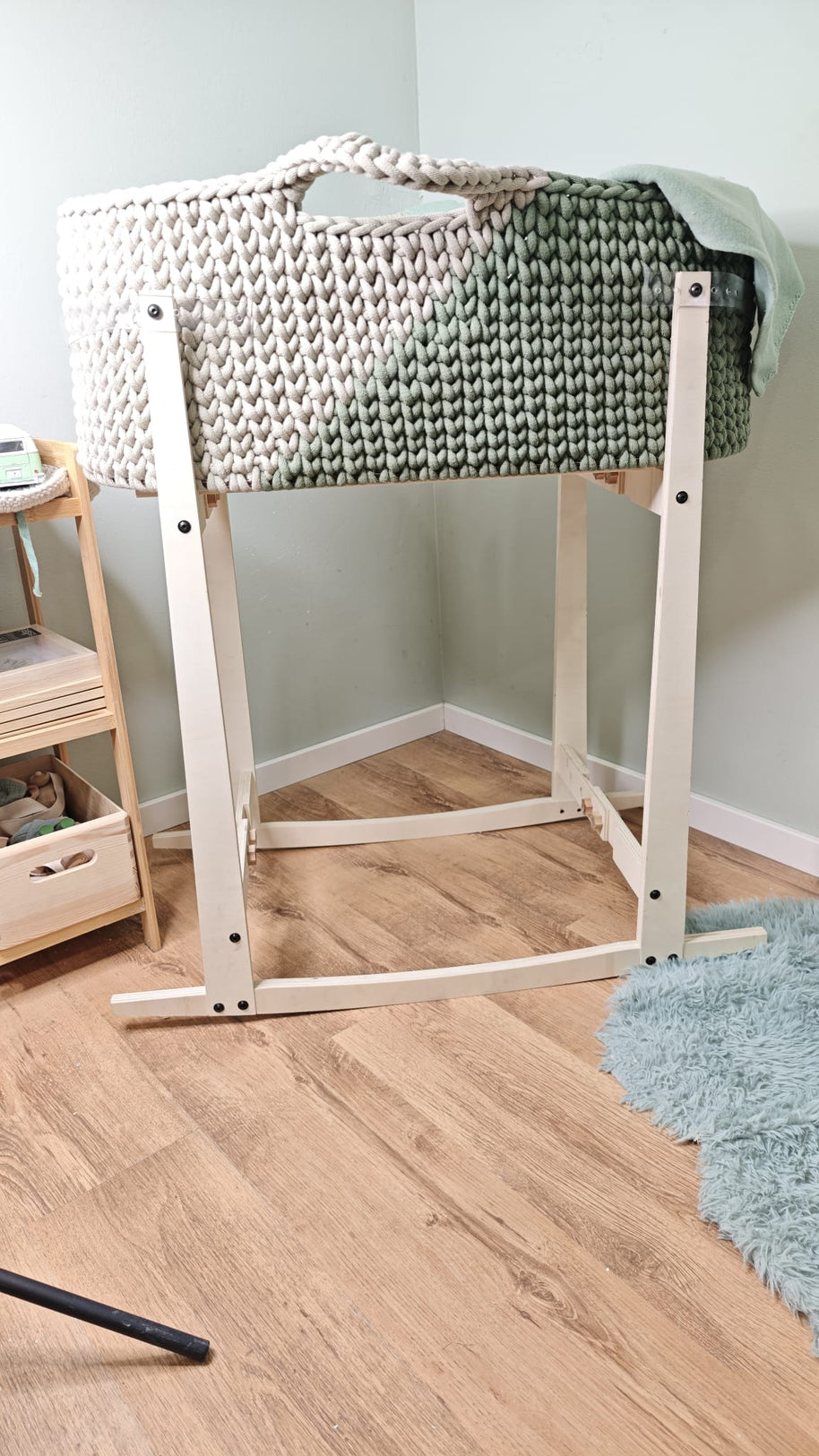 Baby Mosè Basket - Culle artigianali all'uncinetto