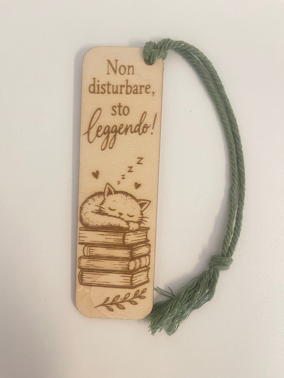 Segnalibri in Legno Incisi – Frasi e Illustrazioni