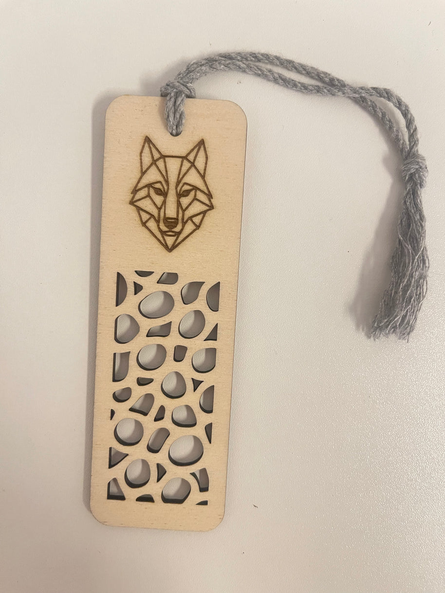Segnalibri in Legno Intagliati al Laser – Collezione Minimal