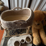 Baby Mosè Basket - Culle artigianali all'uncinetto