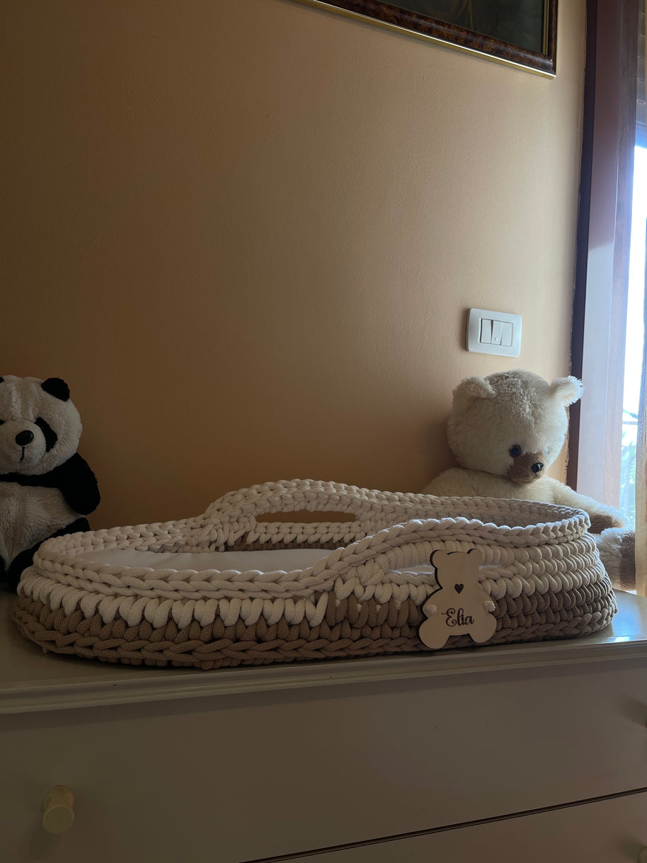Fasciatoio baby Moses basket
