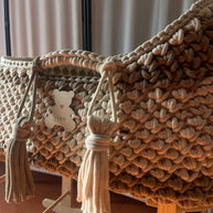 Baby Mosè Basket - Handmade Crochet Cradles
