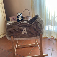 Baby Mosè Basket - Handmade Crochet Cradles