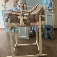 Baby Mosè Basket - Handmade Crochet Cradles