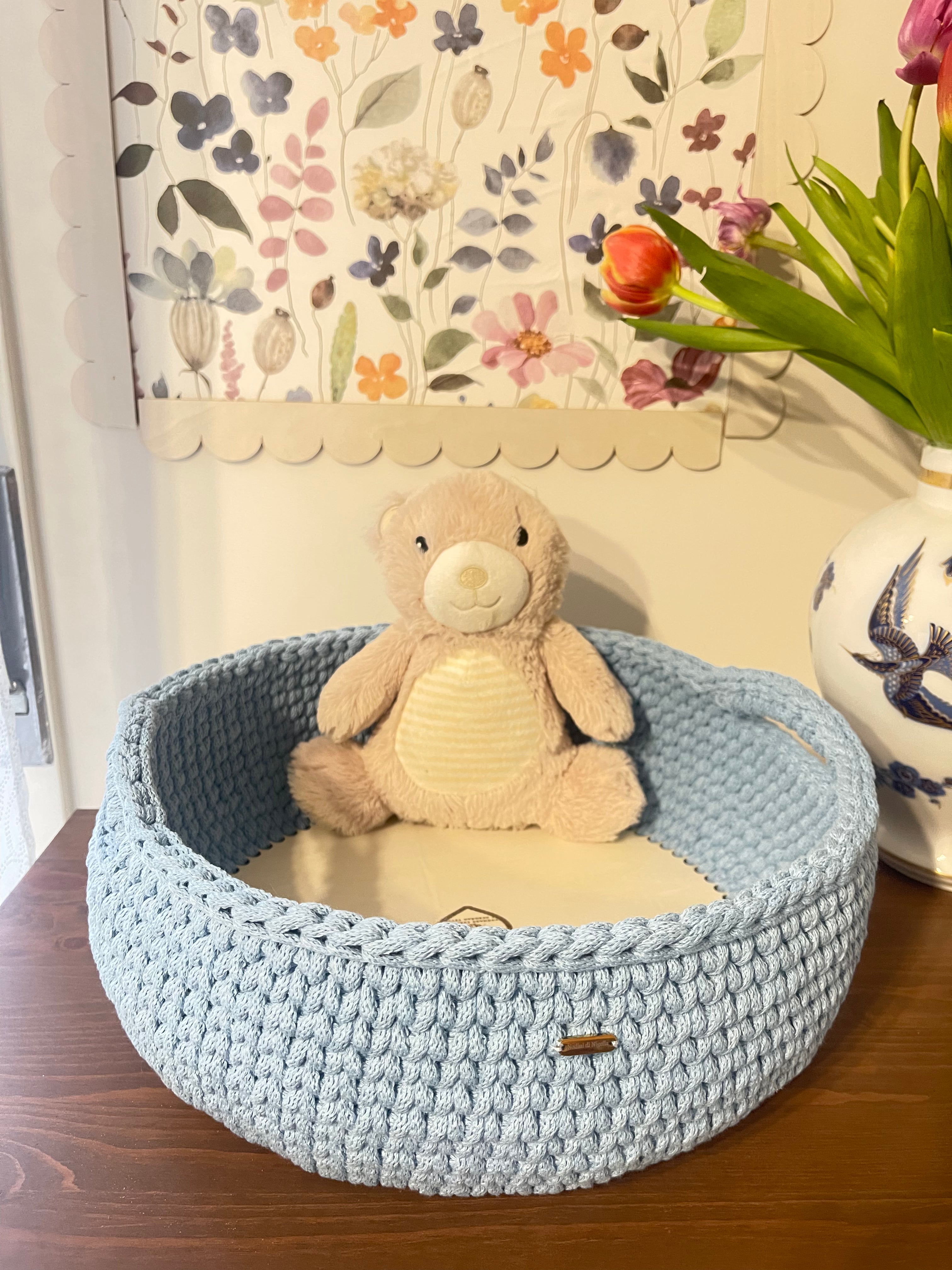 Cesto neonato tondo