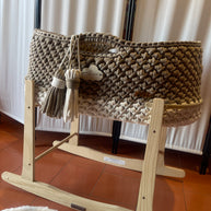 Baby Mosè Basket - Handmade Crochet Cradles