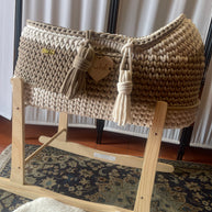 Baby Mosè Basket - Handmade Crochet Cradles