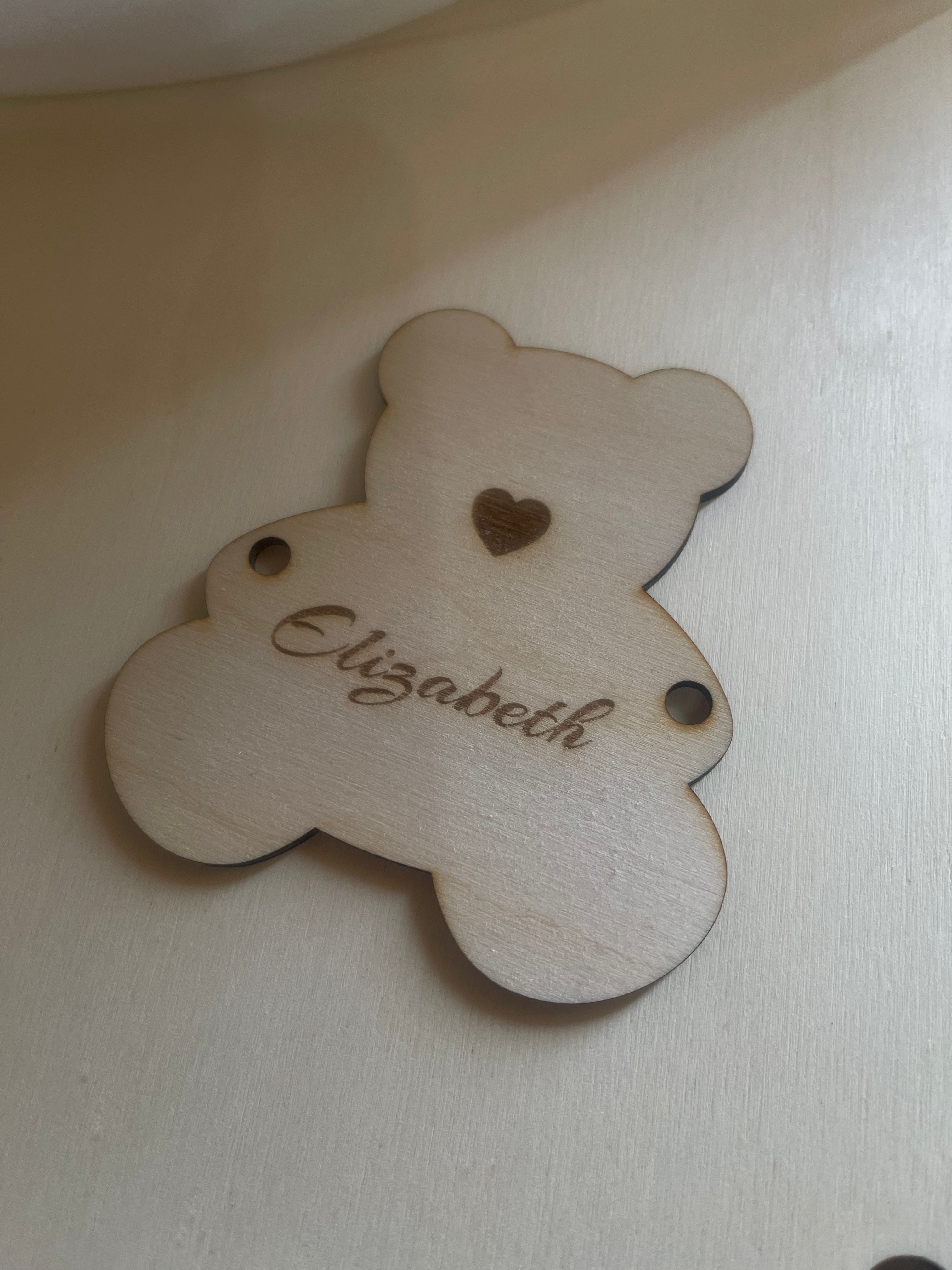 Targhette in legno personalizzate