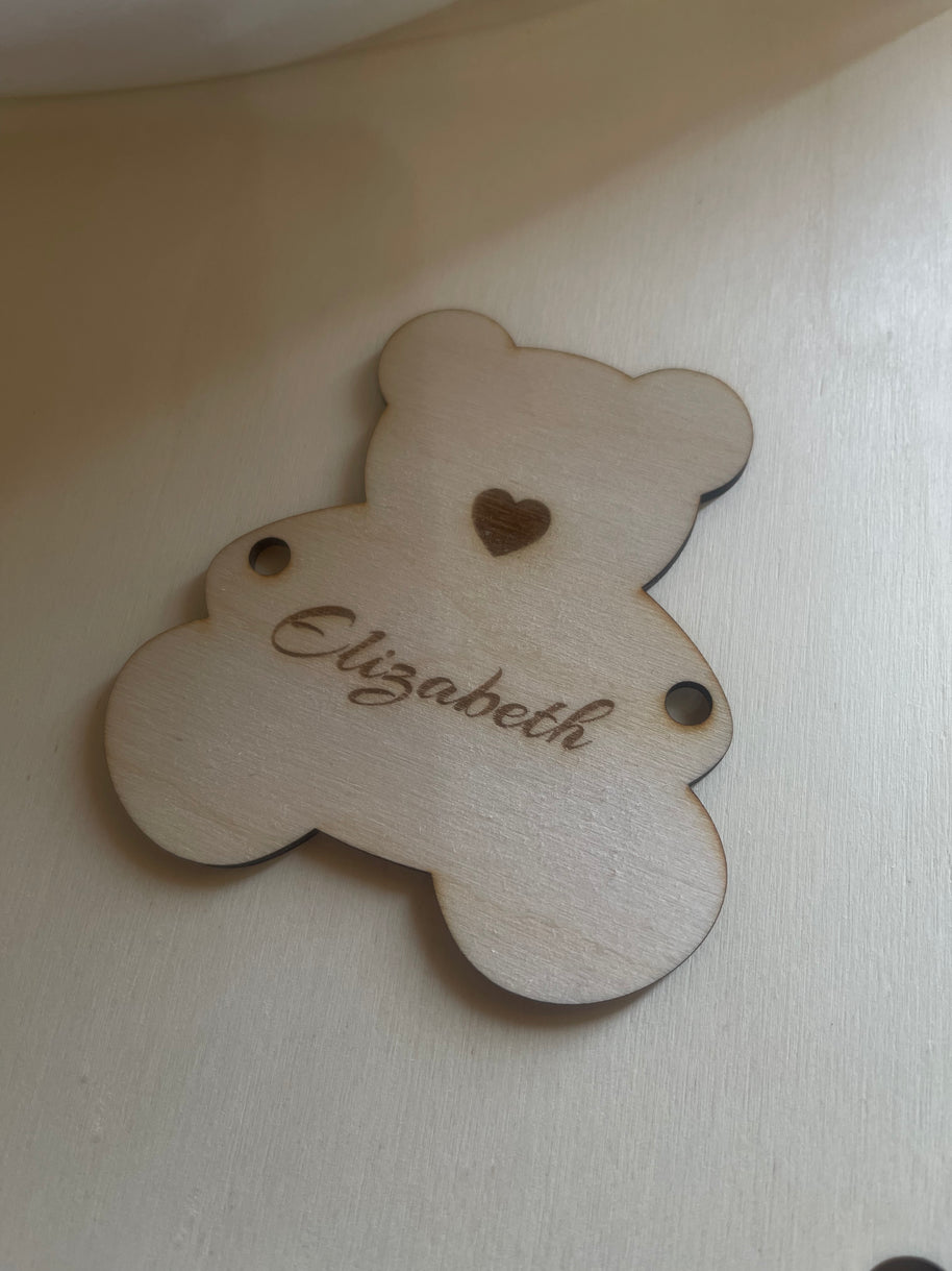 Targhette in legno personalizzate