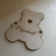 Targhette in legno personalizzate