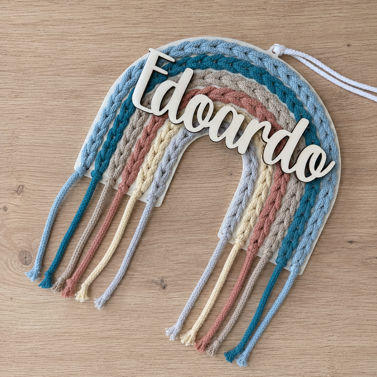 Arcobaleno personalizzato fiocco nascita & cameretta