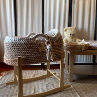 Baby Mosè Basket - Handmade Crochet Cradles