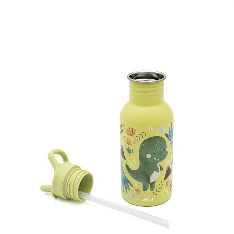 Borraccia in acciaio inox da 500ml - Cracky il dinosauro
