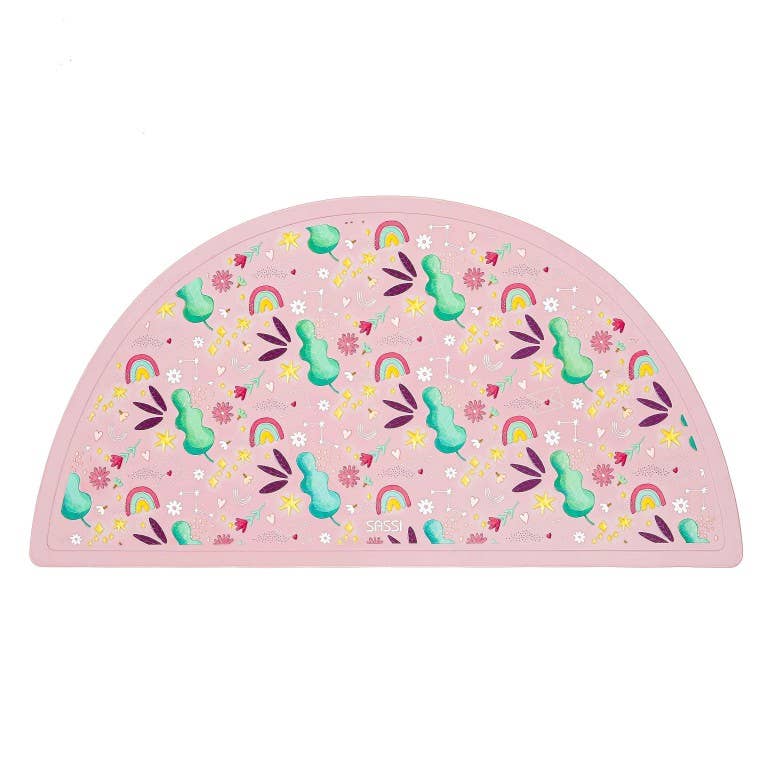 Tovaglietta in silicone - Sparkly l'unicorno